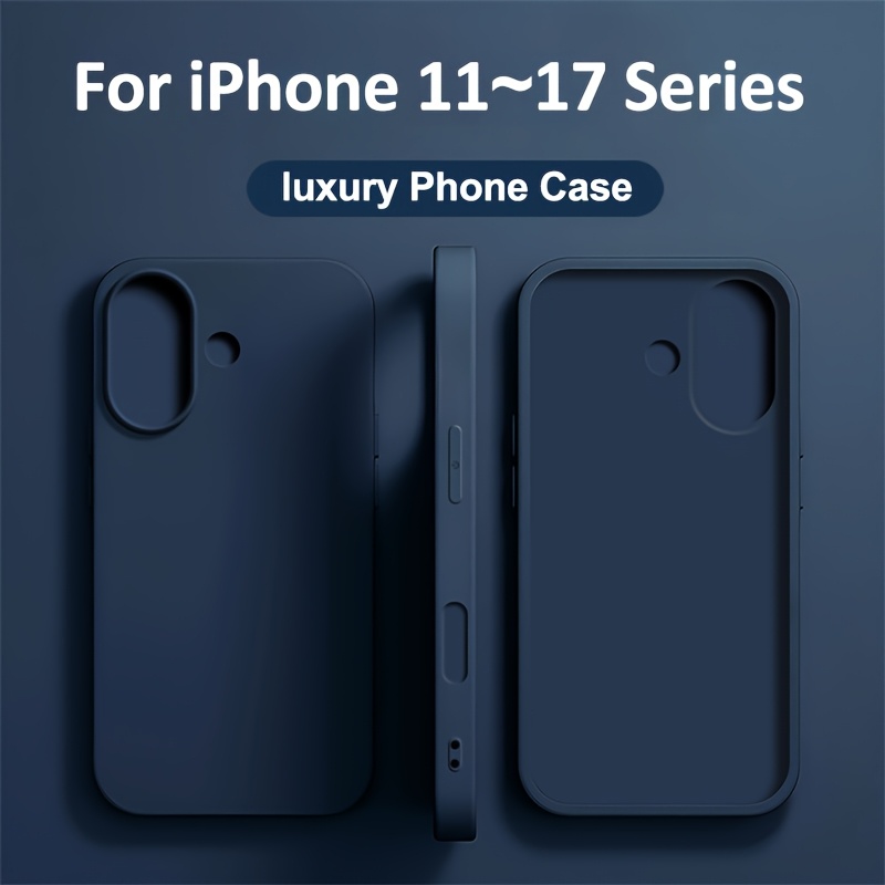 phone case luxury exquisite feel phone case compatible with iphone 17 16 14 12 11 13 15 pro   shockproof phone cover compatible with   17 air 15 14 16 plus additions