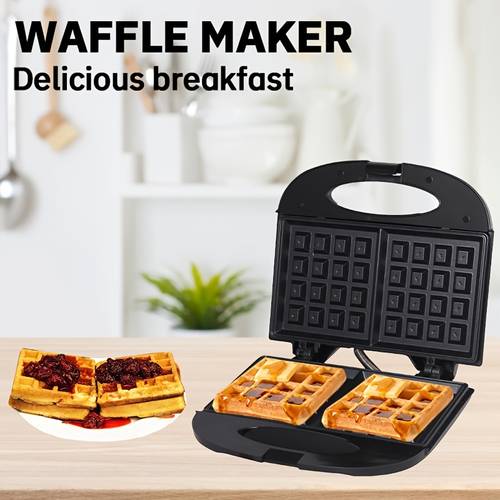 waffle maker for home use 650 watts for baking toasts grilling meat toasting bread breakfast electric griddle panini maker