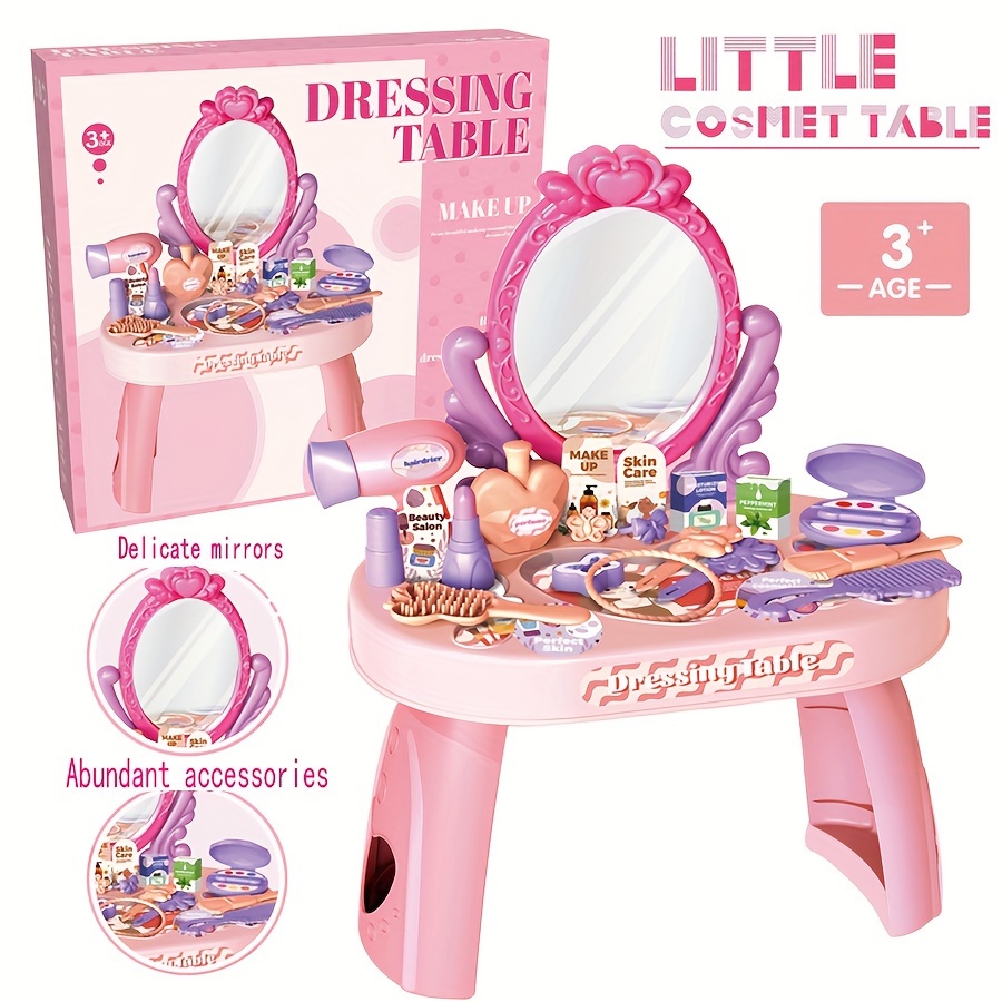 Kids Makeup Kit for Girls, Real Washable Makeup Set for Girls, Makeup for  Kids, Girl Toys Princess Play Makeup Kit, Children Makeup Kit with Cosmetic