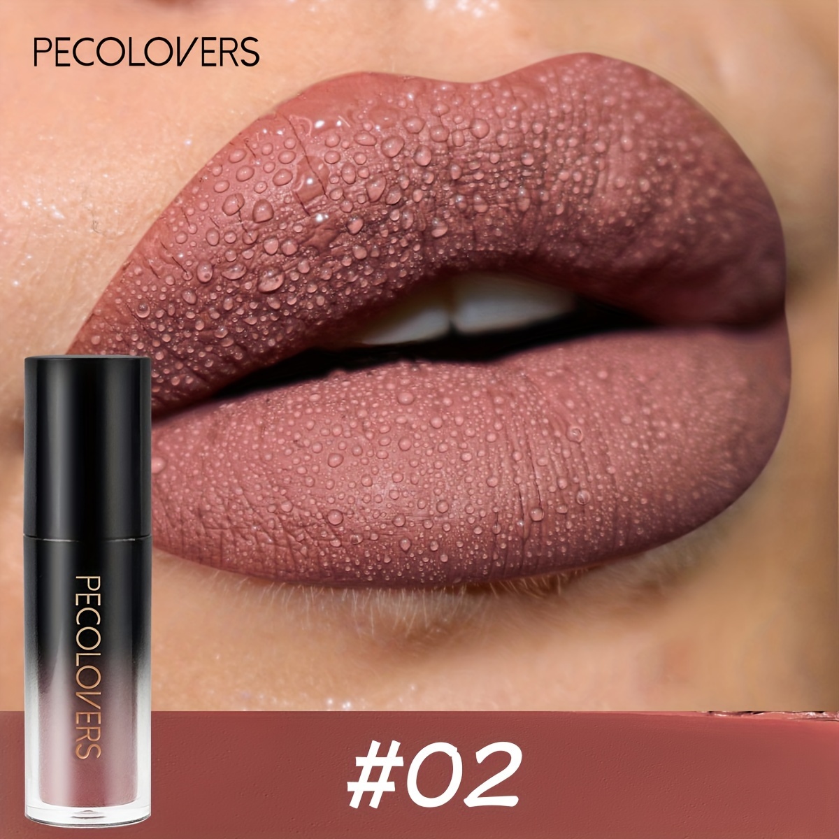Image of Moisturizing And Long-lasting Sexy Nude Matte Lip Gloss With A Velvet Matte End That Cups, From Korean Cosmetics