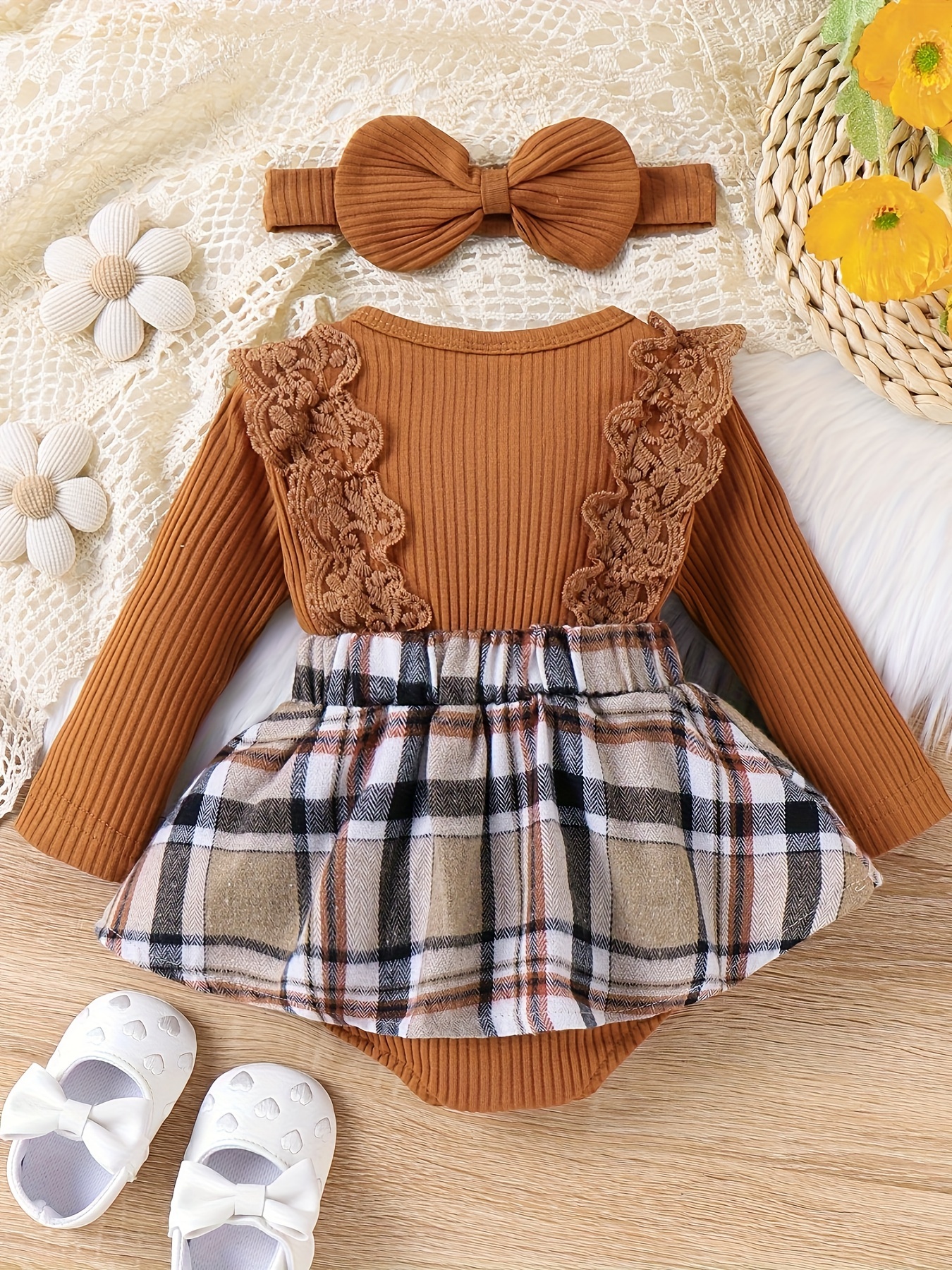 Tutu Skirt Plaid Skirt For Baby Girl Baby Girl Clothes Newborn