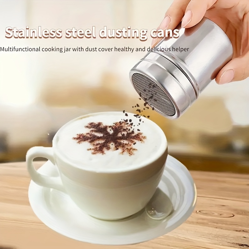 Stainless Steel Fine Mesh Powder Sugar Shaker Duster