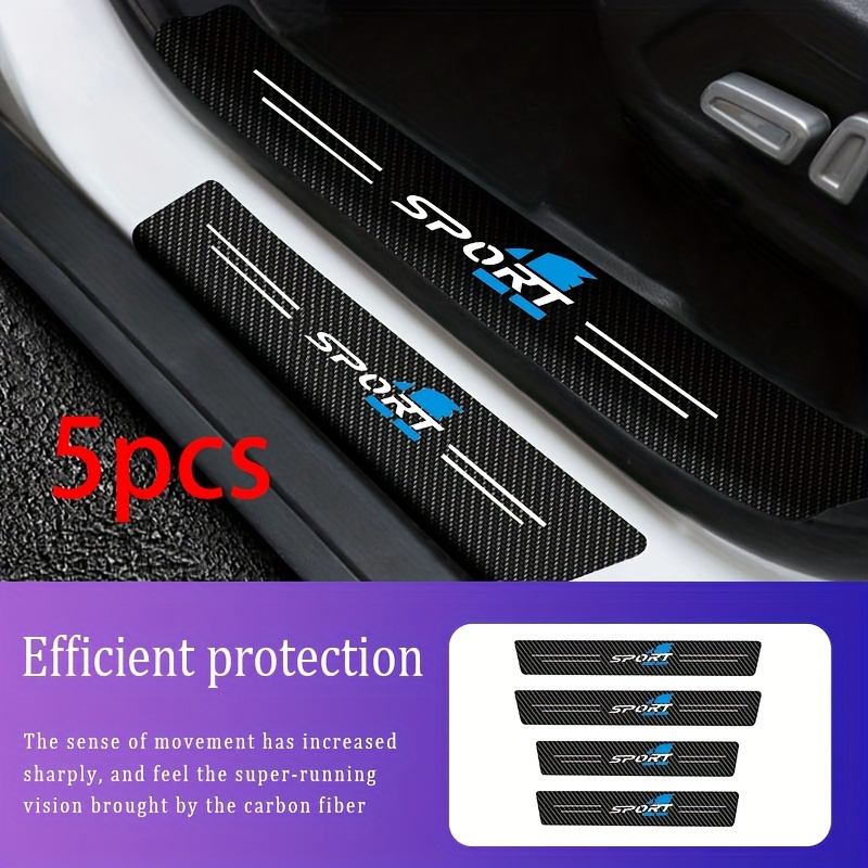 

5pcs Car Set - Pvc, -adhesive, - Guards Vehicles