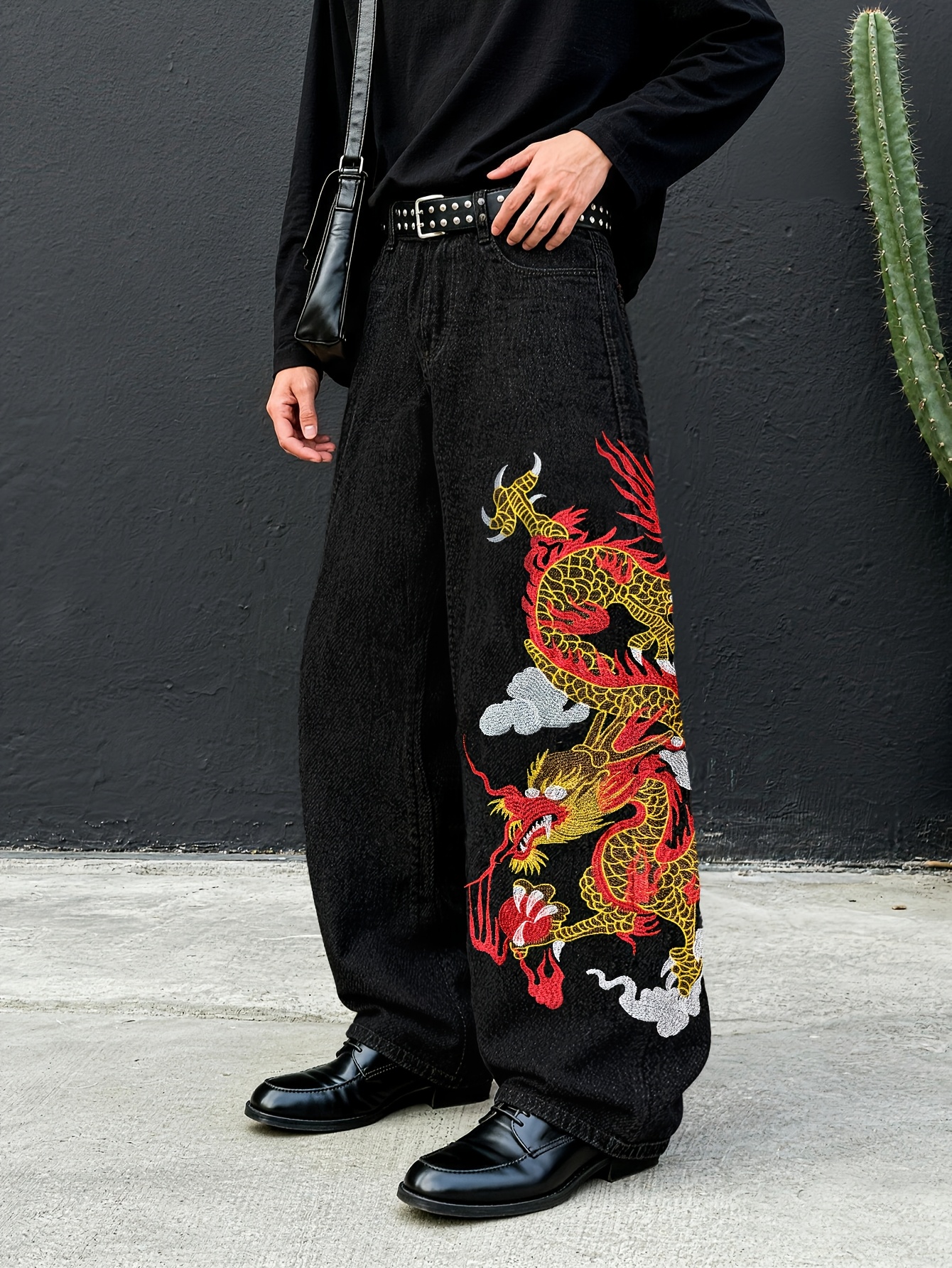 dragon pants sold on Temu Canada