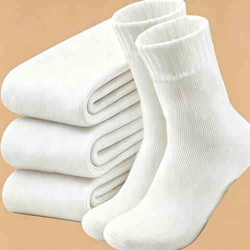 4 pair unisex winter thermal socks thick blend outdoor hiking socks with reinforced toes and heels calf winter socks with extra lining for classic extended size design