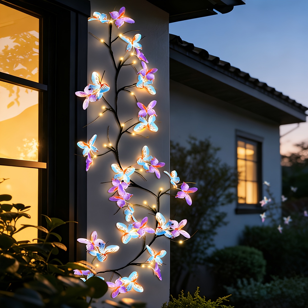 Butterfly Branch Light, USB Control Indoor Outdoor String Light