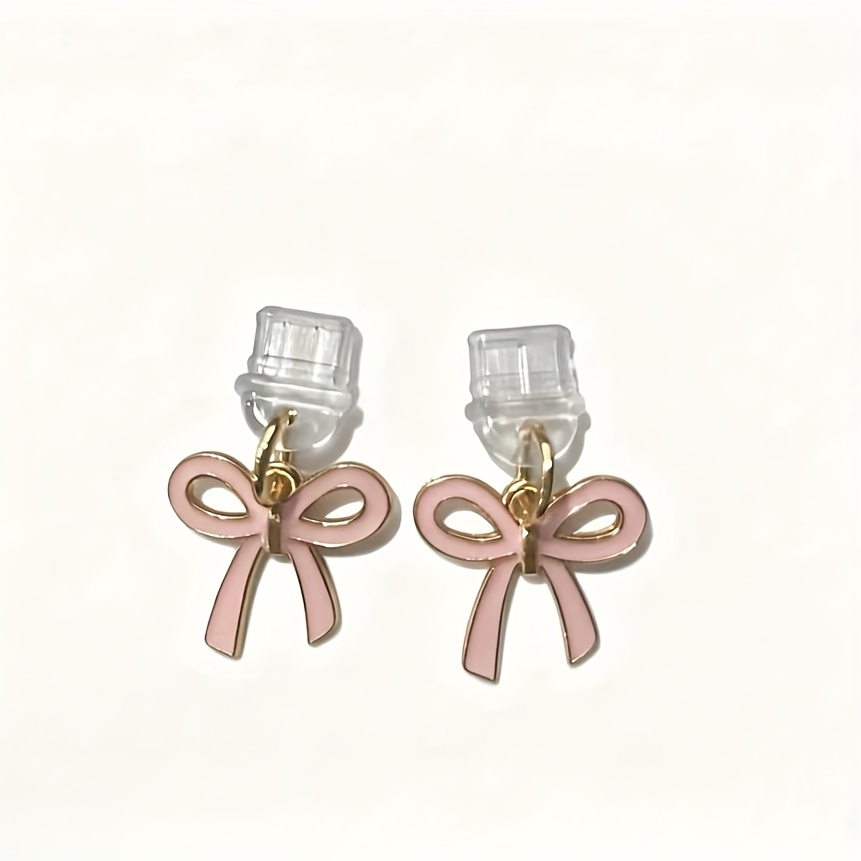 E-shop Set mit 2 rosa Schleifen-Handy-Staubstopfen / Kreativ / Handy-Anhänger / Geschenke für / Kompatibel mit für iPhone / / Type-C-Anschlüsse