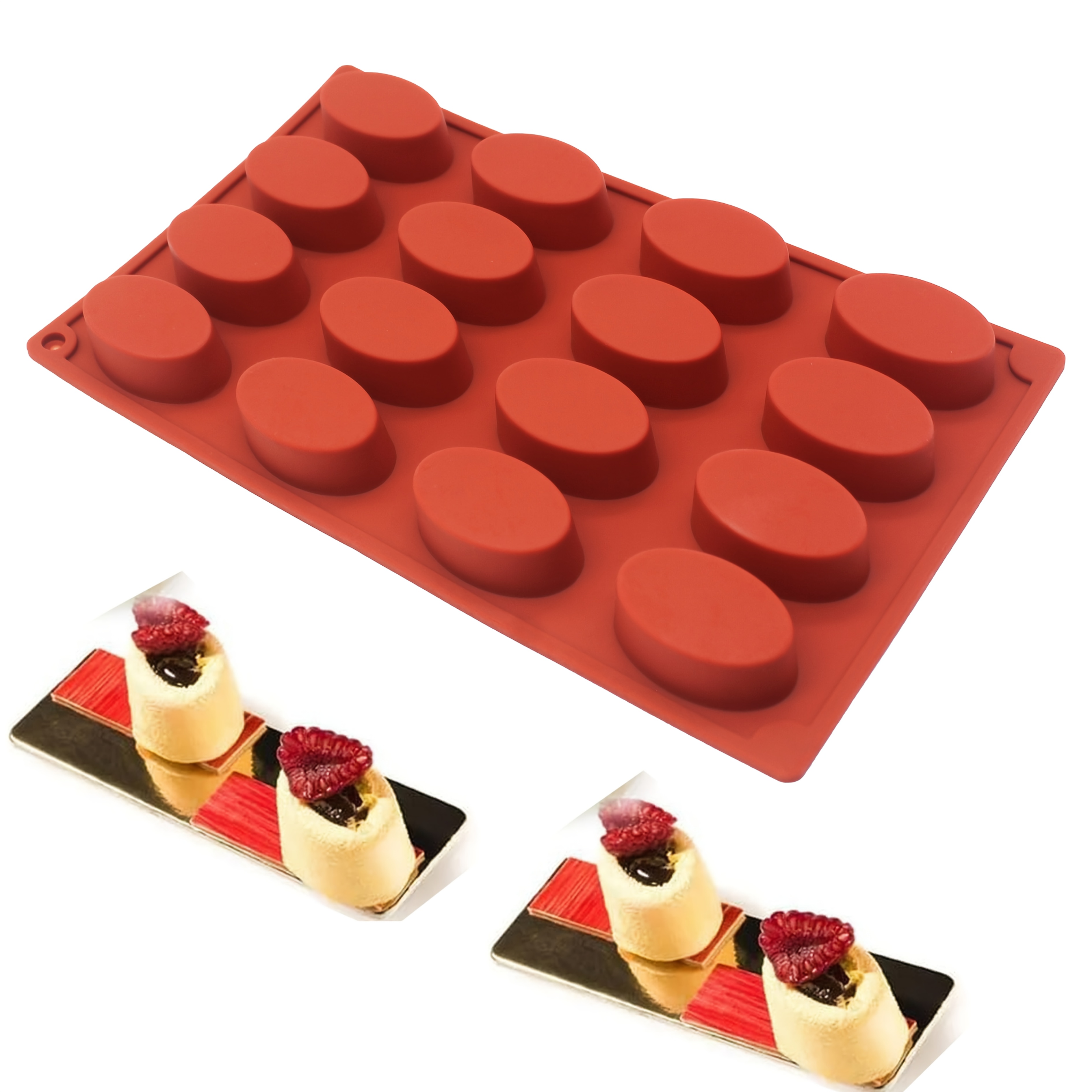 Moule à chocolat,D 1PC--Moule à œufs de Pâques en silicone 3D, œuf de dinosaure, moules à mousse