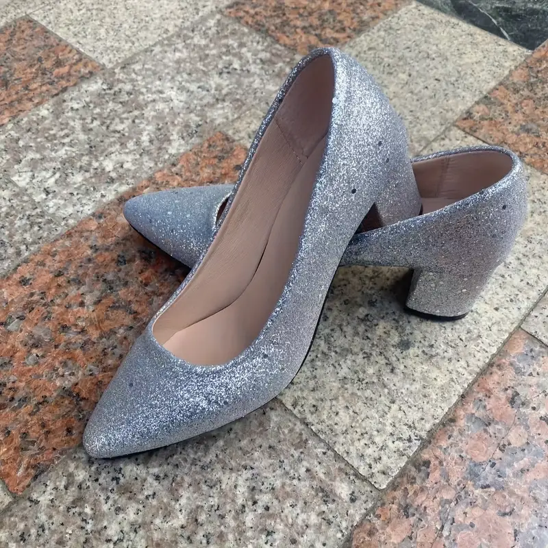 formal silver dress shoes for women Women's Silver Party & Evening Shoes