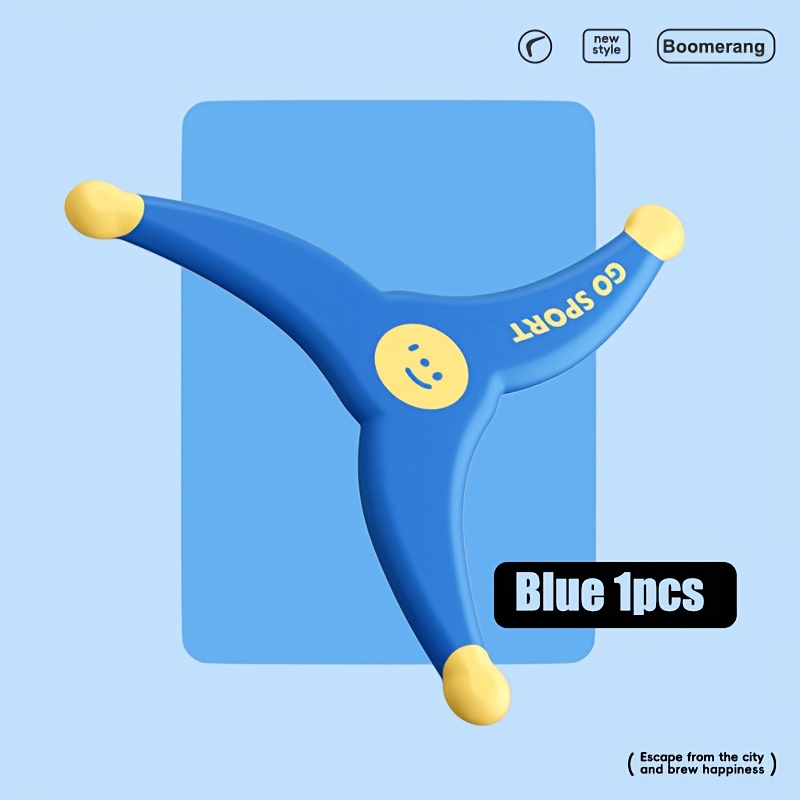 TEMU Lightweight And 1pc Soft Professional Boomerang Outdoor Portable Sports Flying Disc. No Preparations Needed For . The Soft, Safe, And