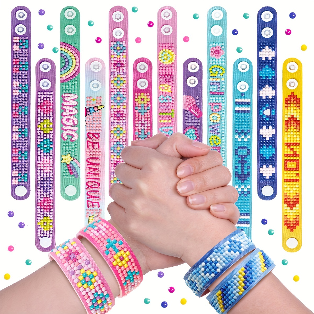 

Diamond 5d Diy Painting Bracelet Kit, Eva , 5-, Bracelets Diamonds, Jewelry Making Set