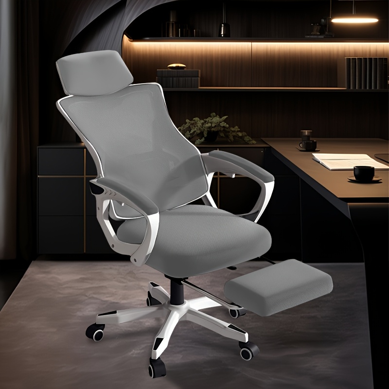 TEMU Office Chair, Desk Chair, Breathable Computer Chair, 360-degree Rotating Ergonomic Chair, High-back Gaming Chair, Work Chair. Product Weight