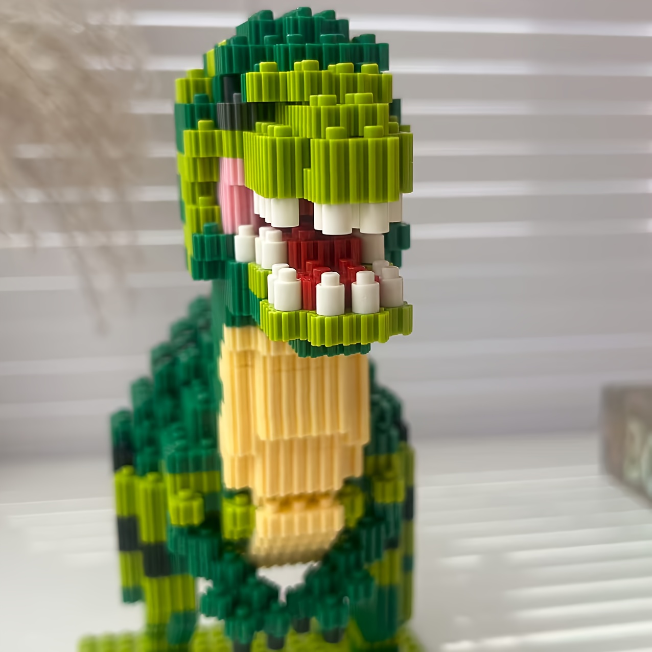 Three-dimensional Dinosaur Building Block Model