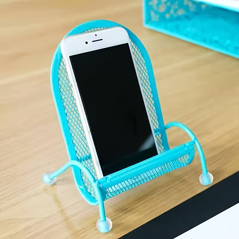 Creative Desktop Phone Holder, A Cute Chair Design That Provides A Stable And Weighted Support For Phones, Suitable For Use In Bed