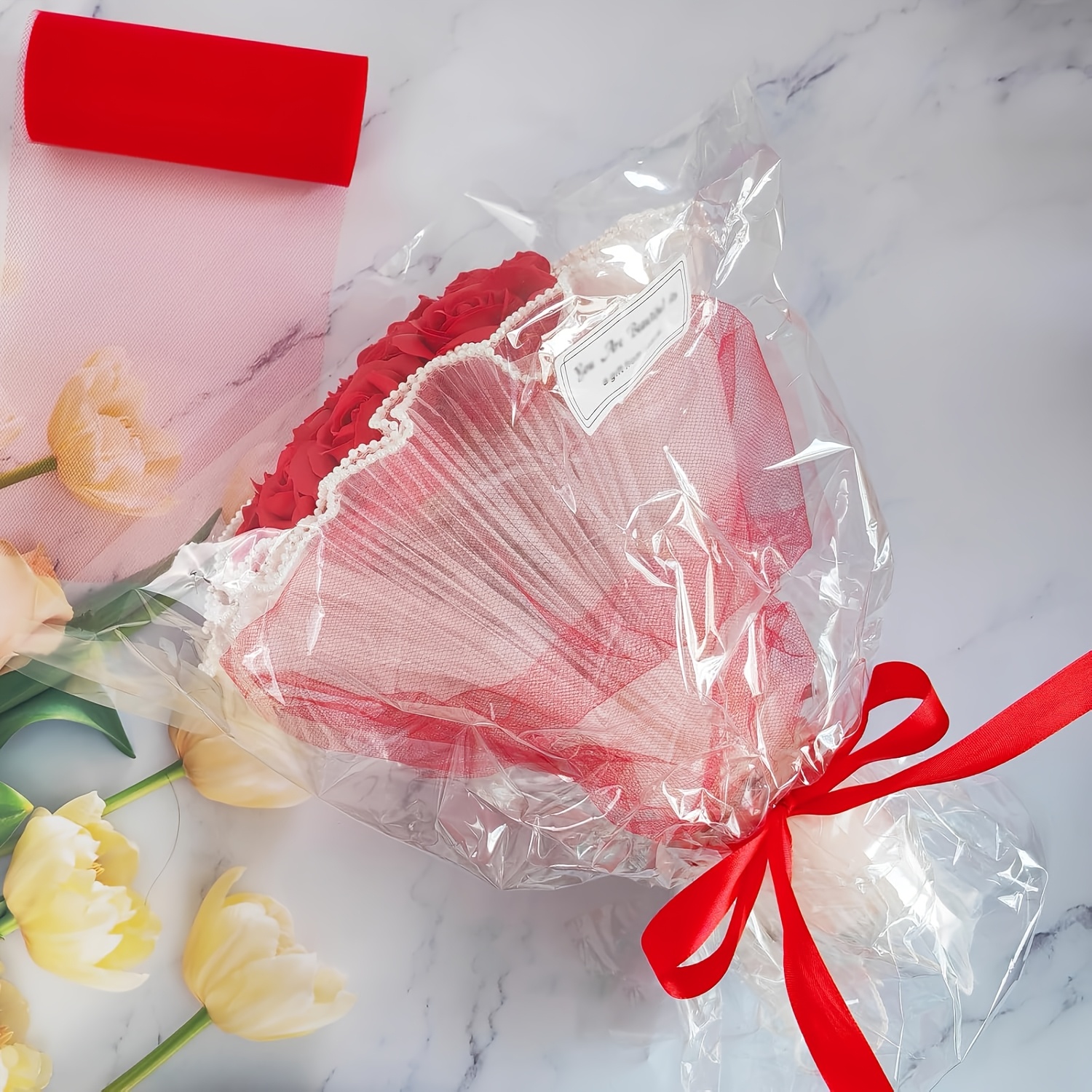 tulle fabric inch 25 yards sheer tulle netting spool tulle Temu