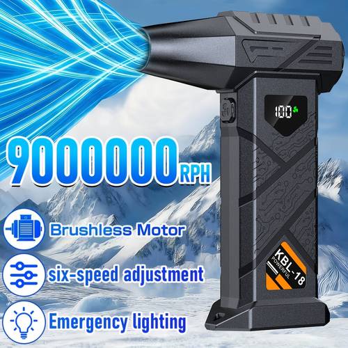 usb charging portable snow remover with super strong airflow is suitable for blowing snow rain fallen leaves dust etc for outdoor camping fire assistance computer cleaning and dust removal gifts