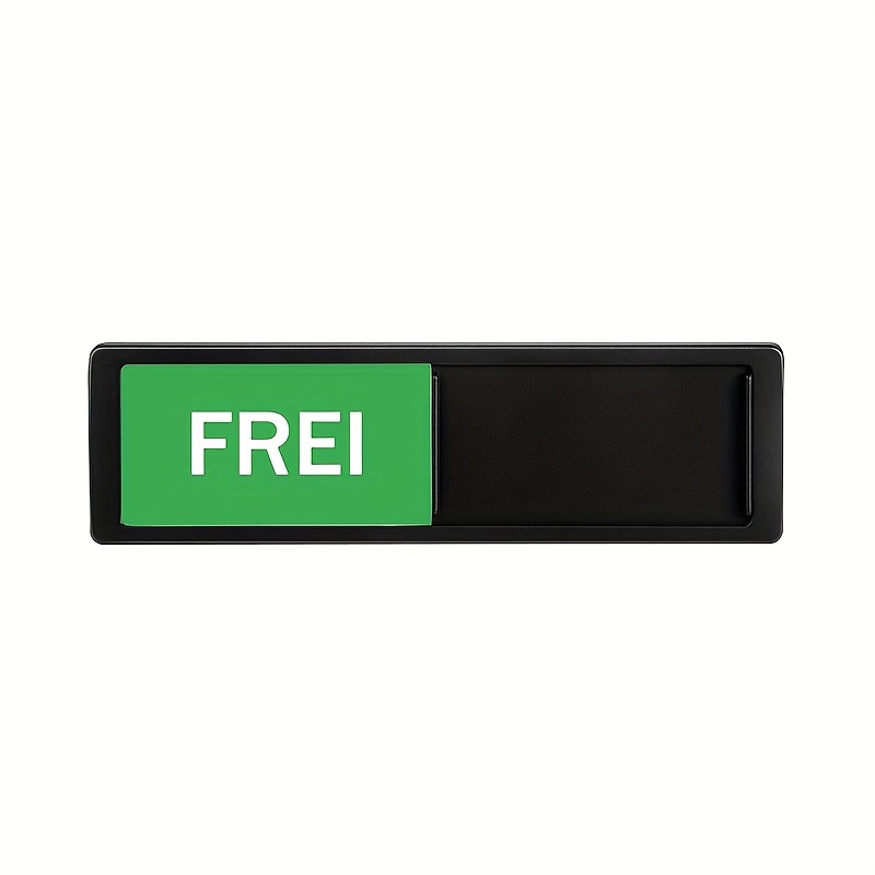 E-shop Premium Besetzt-Schild, Universelles -Besetzt-Schild für Badezimmertür, Klebeschild für Büro, Parkplatz, Toilette andere Orte, Hochwertiger