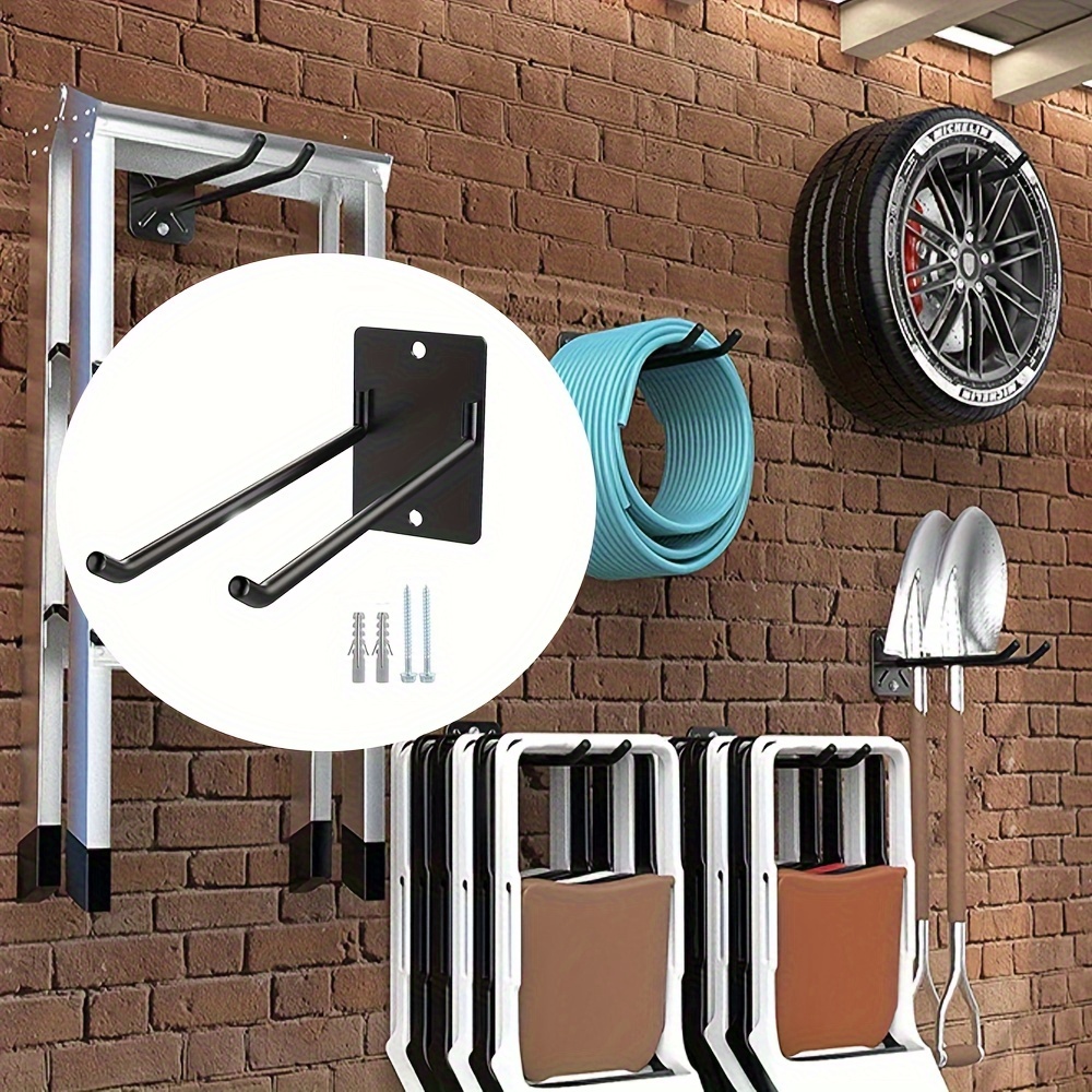 

1pc/3pcs Metal Storage , 9.84" Mounted Tool , Organization Storage, Shovel And Rake Organizer, Tool , Supplies