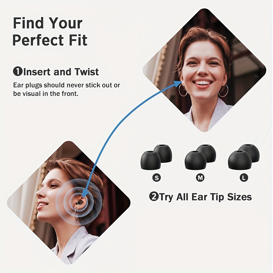 Sleep Swimming Earplugs, Suitable for Swimming, Sleeping, Studying, Concerts, Traveling, And Working. Durable And Comfortable, These Reusable Soft Silicone Earplugs.