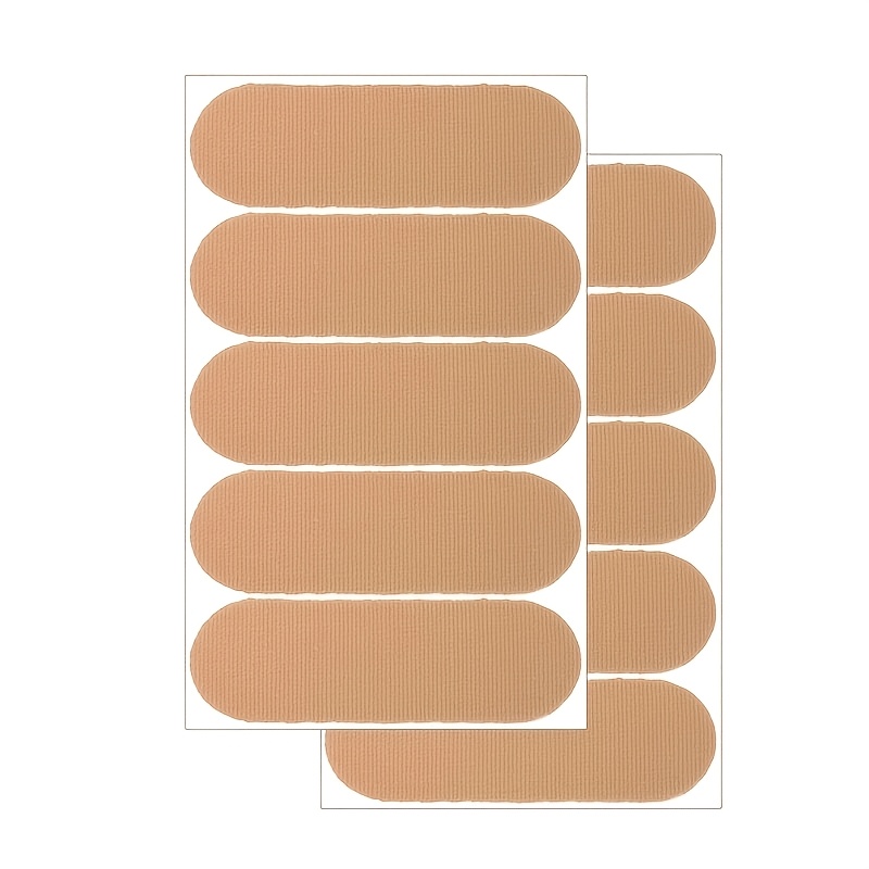 TEMU 40pcs/brown Sports Stretch Finger Guards, Bowling Thumb Support , Anti-friction Sports Finger Tape