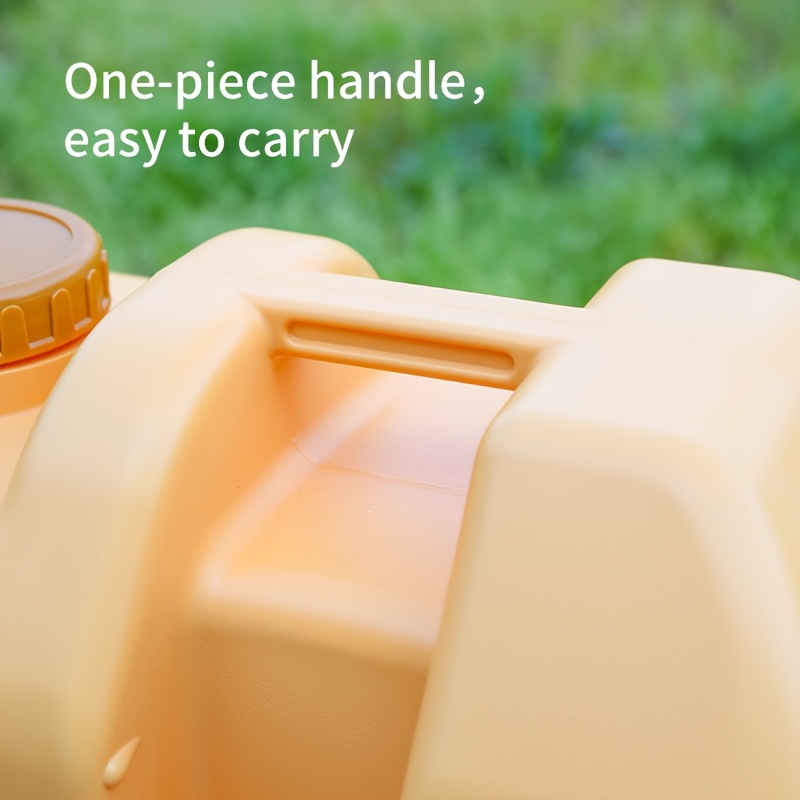 5.28gal/7.93gal Portable Water Storage Bucket with Faucet - Scratch & Impact Resistant, Durable PE Material for Camping, Home, Car - Easy-Fill Design, Camping Essentials, Outdoor Water Container, Secure Lid Feature