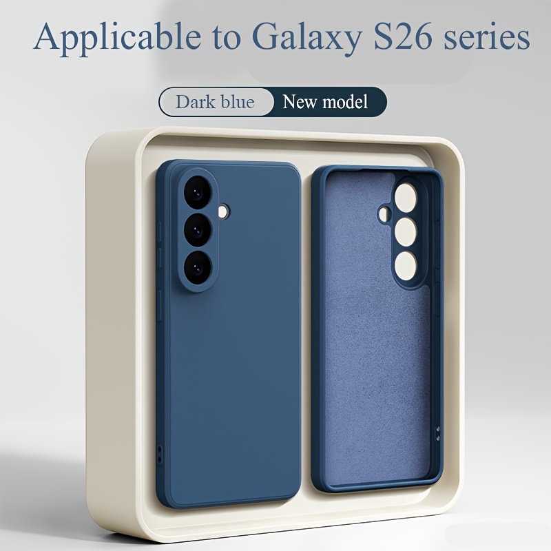 TEMU Phone Case - 2pcs Set (1pc Phone Case And 1pc Cleaning Bag) Feel Phone Case Suitable For Galaxy A36 A26 A16 A56 A17 A27 A37 A35 5g