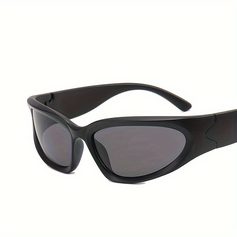 Unisex Y2k Silver Square Sunglasses High fashion Shades Men - Temu