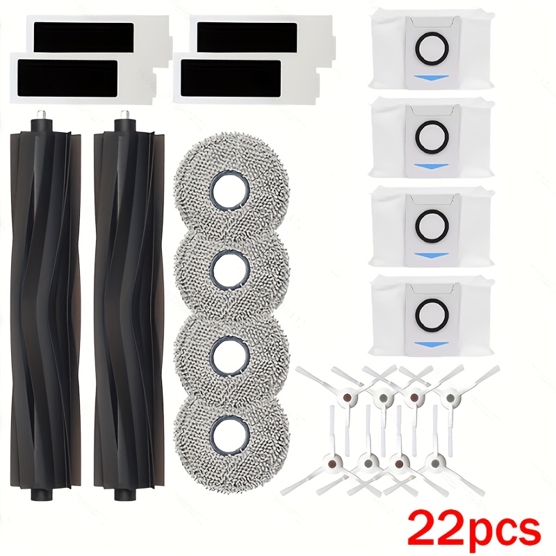 Image of For T20 Omni/ / T20 Pro Robot Vacuum Accessories Of Main Brushes, Filters, Mop Pads, Dust Bags, Side Brushes