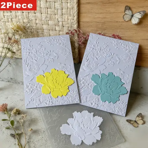 Machine Made Bricks Texture embossing folders card sold on Temu United States