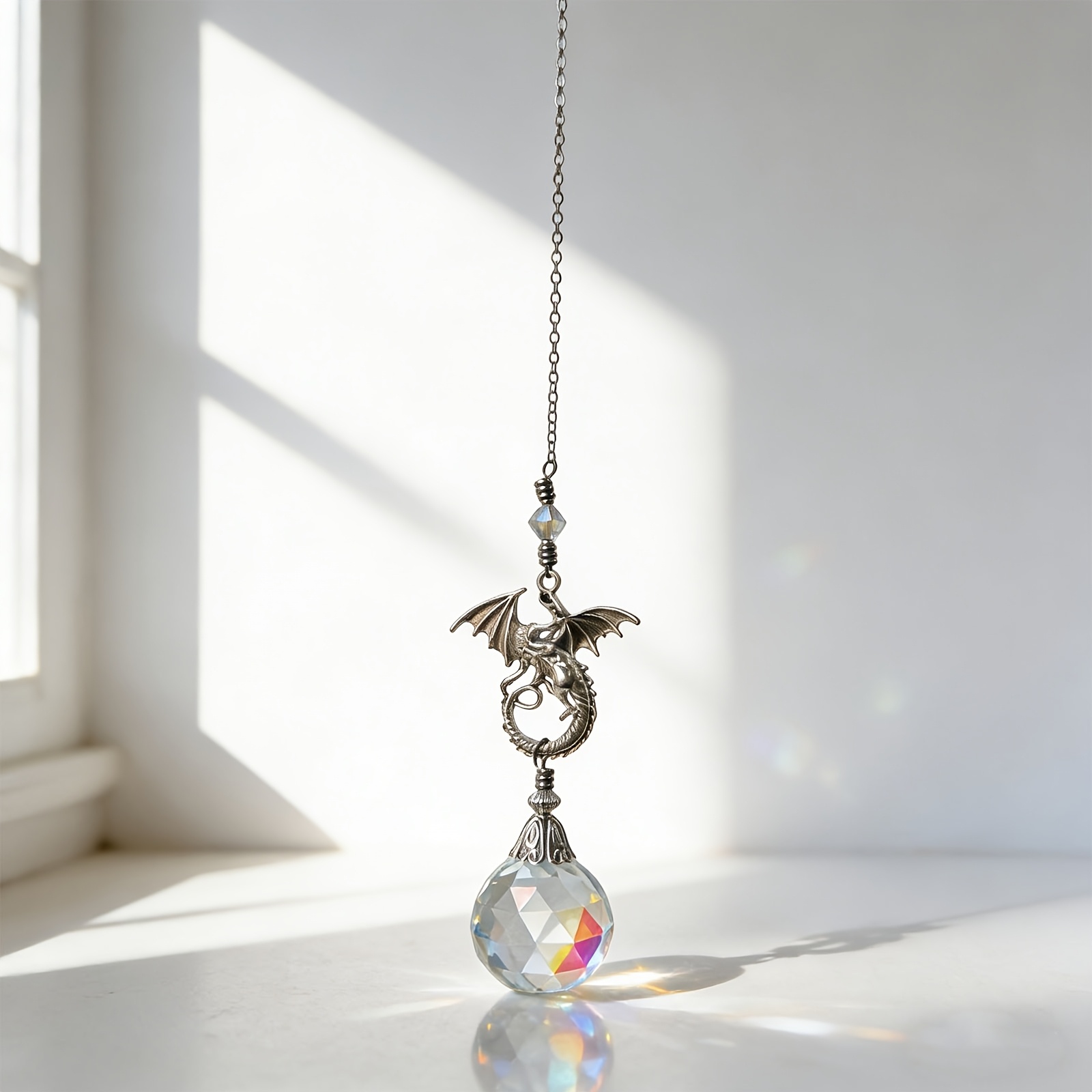 1pc Hanging Ornament, Home Holiday Decoration Pendant, Suitable For Decorating , Courtyards, Windows, And More, Durable Crystal Craft, Perfect Gift For