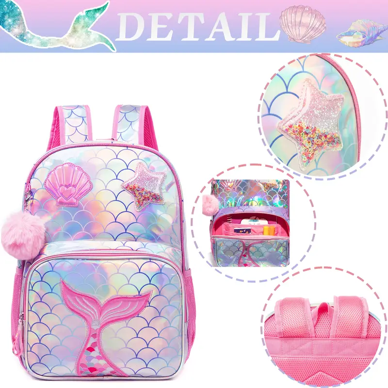 3pcs kids backpack set schoolbag girls boys 13 inch travel - Temu Oman 3pcs kids backpack set schoolbag girls boys 13 inch travel - Temu Oman