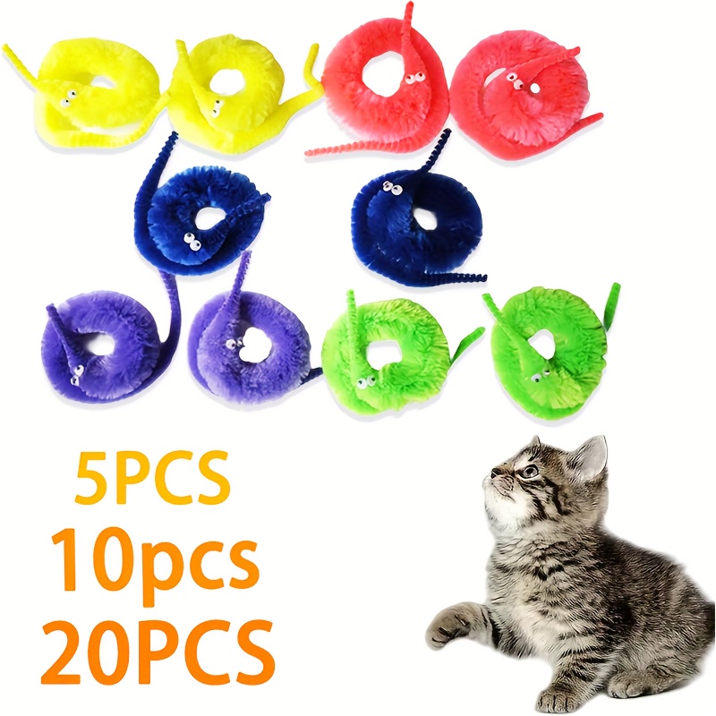 fuzzy worm sold on Temu United States