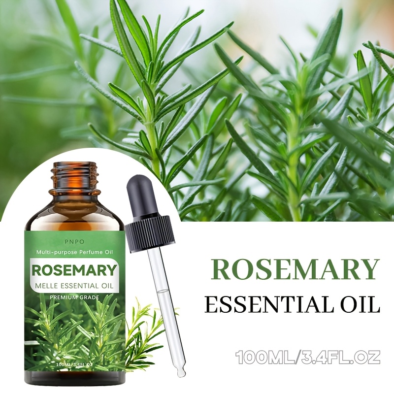 Premium Rosemary Essential Oil with Alcohol-Free Formula