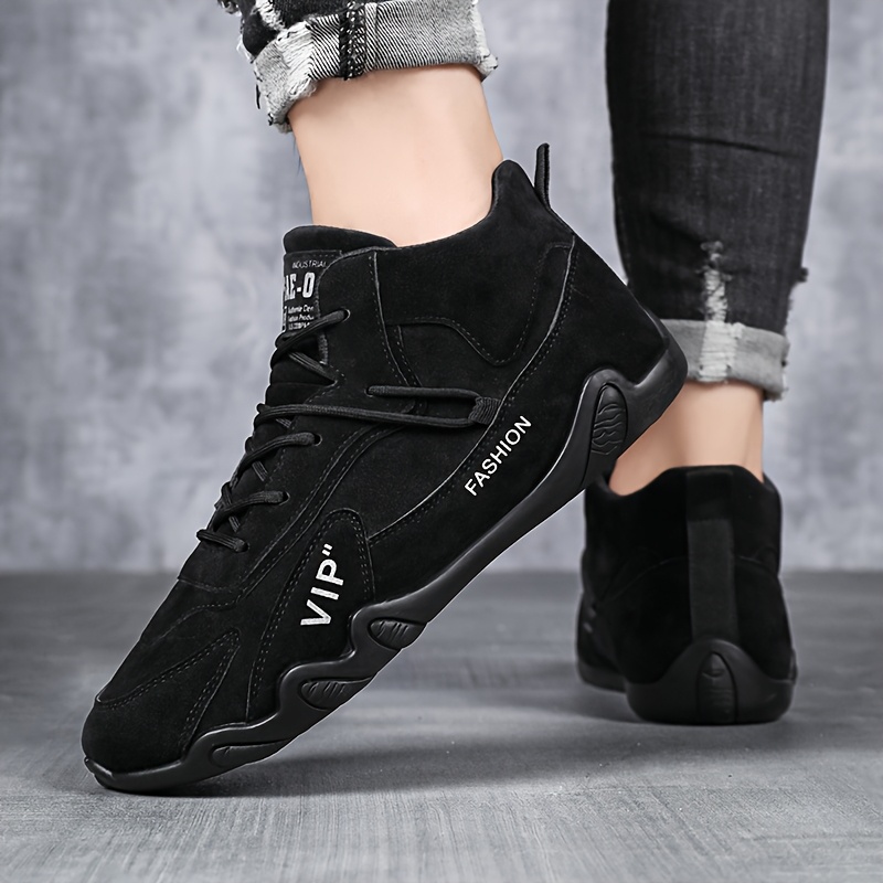 New Men'S Fashion Street Style Low-Top Skateboard Shoes, Comfortable Non-Slip Lace-Up Durable Sports Men'S Shoes, Suitable for Men'S Outdoor Activities