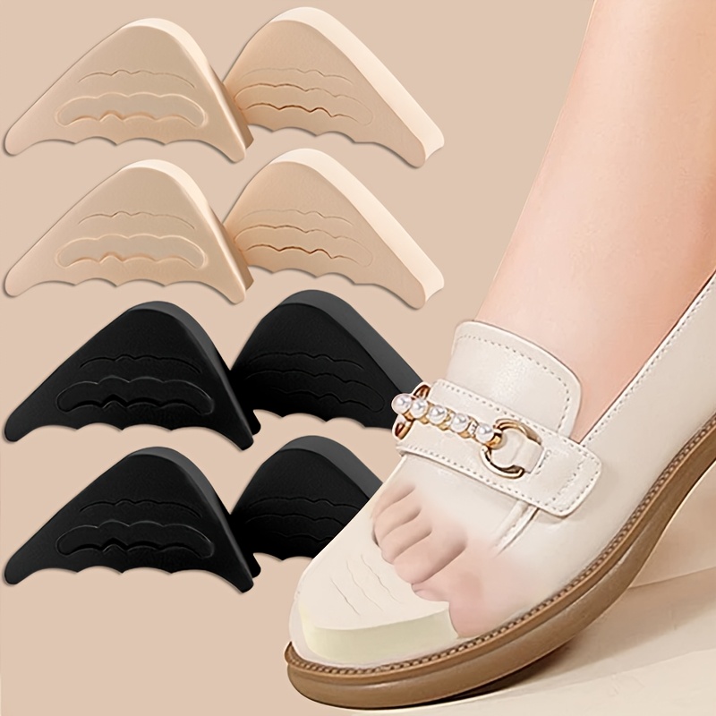 TEMU 8 cuscinetti per scarpe | in memory foam spessi e ammortizzanti per tacchi alti - antiscivolo e antigraffio, vestibilit� perfetta per e supporto