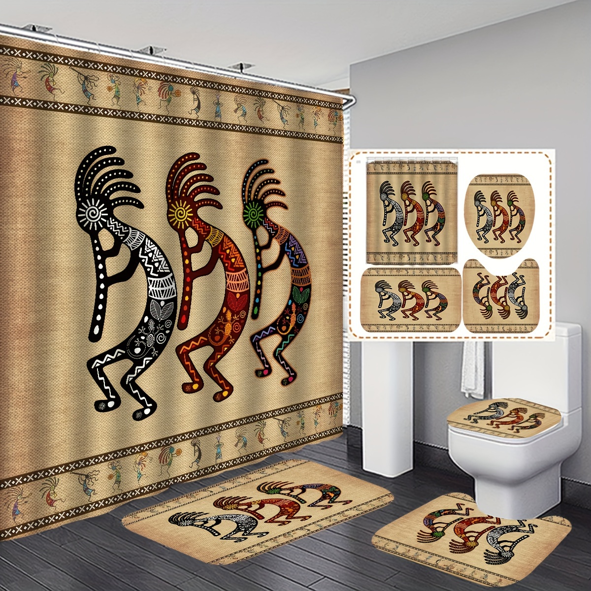 Bathroom Decor Ancient Egyptian Mythology Anubis Death - Temu Australia