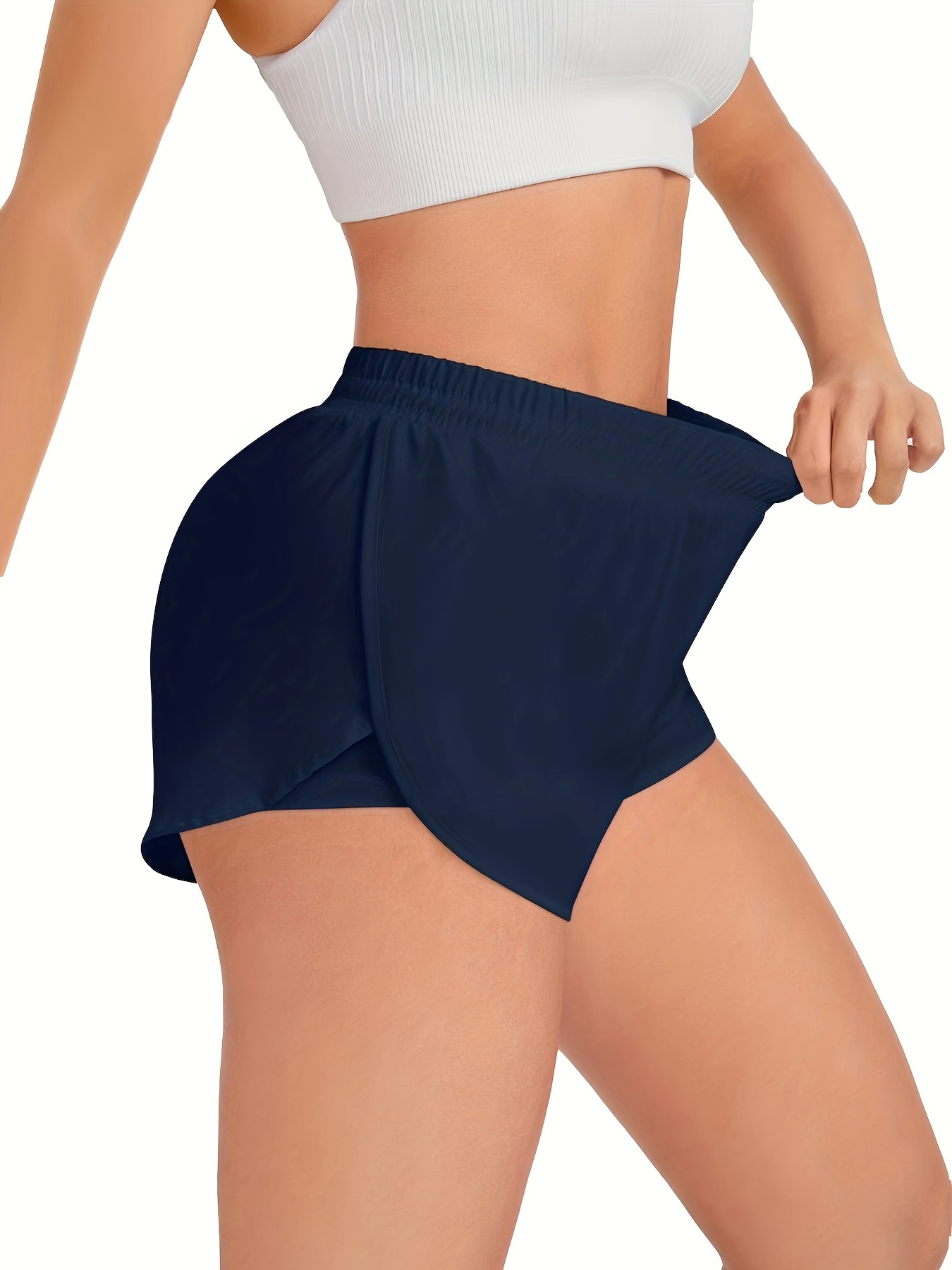 shorts de yoga athlétiques décontractés pour femmes Détails du produit 5