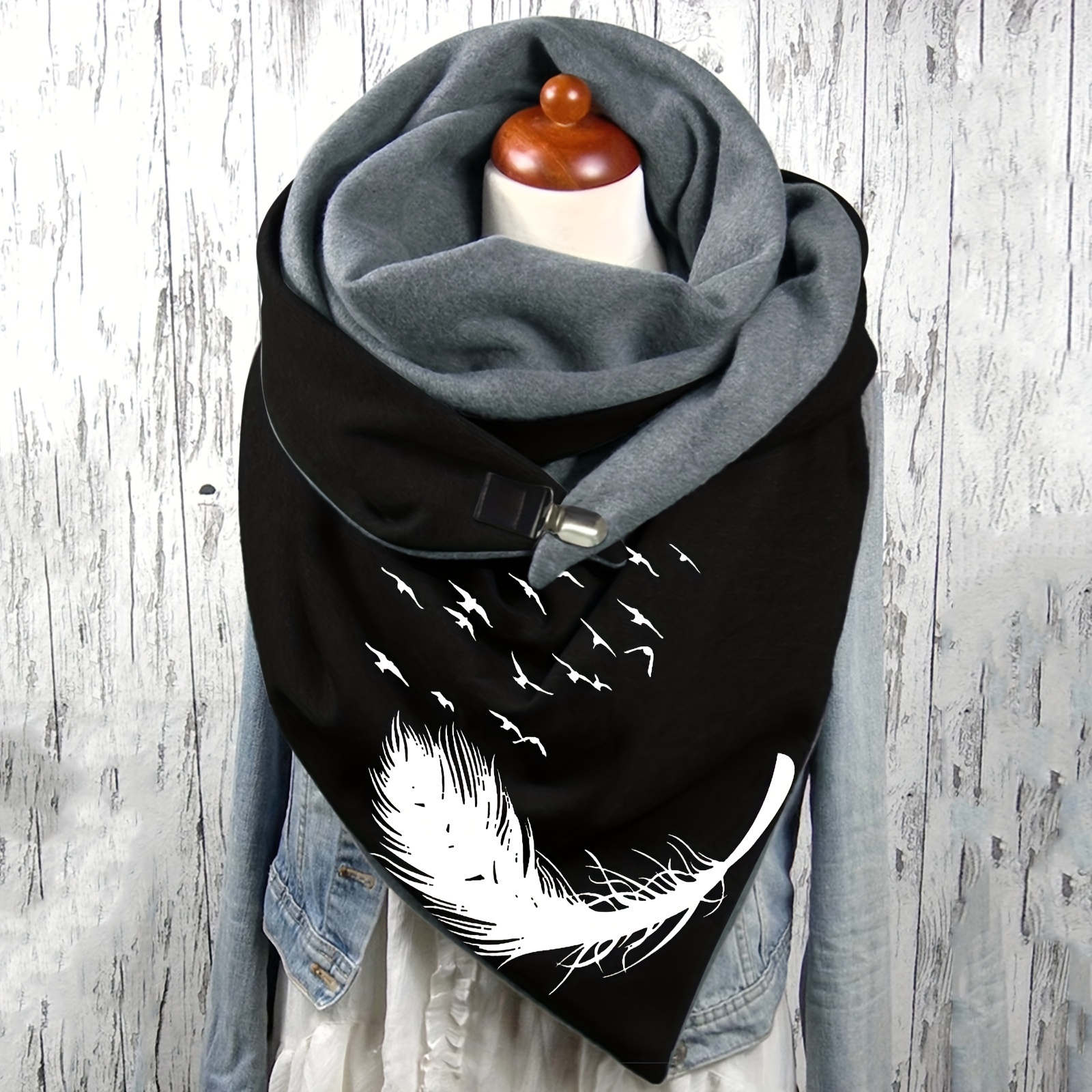 Image of Women's Fashion Feather Bandana