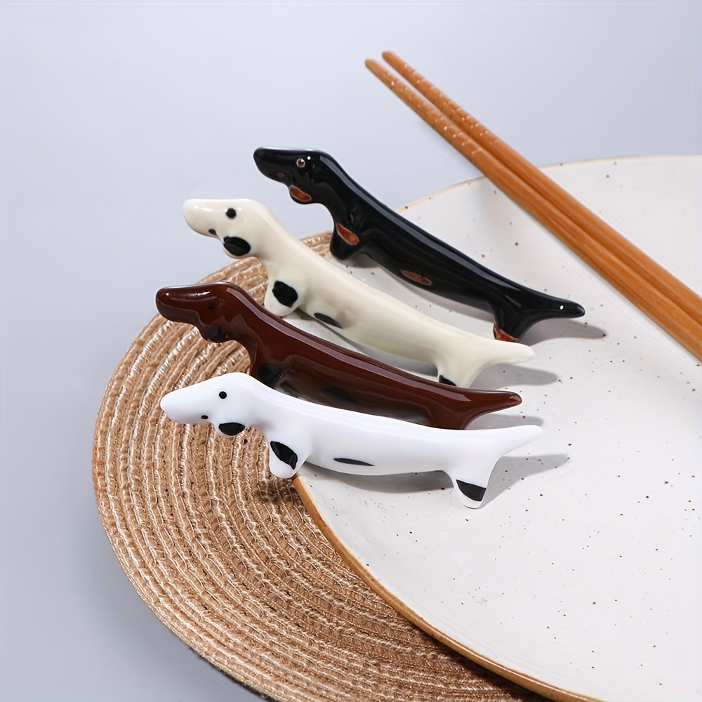 Brush Rest Holder - Kawaii Animal - Japanese Porcelain Chopstick