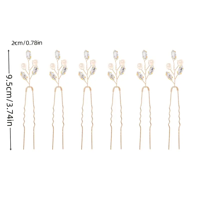 fashion   crystal hairpin clip for women party bridal wedding hair accessories jewelry hair clip pin gift Product details 6