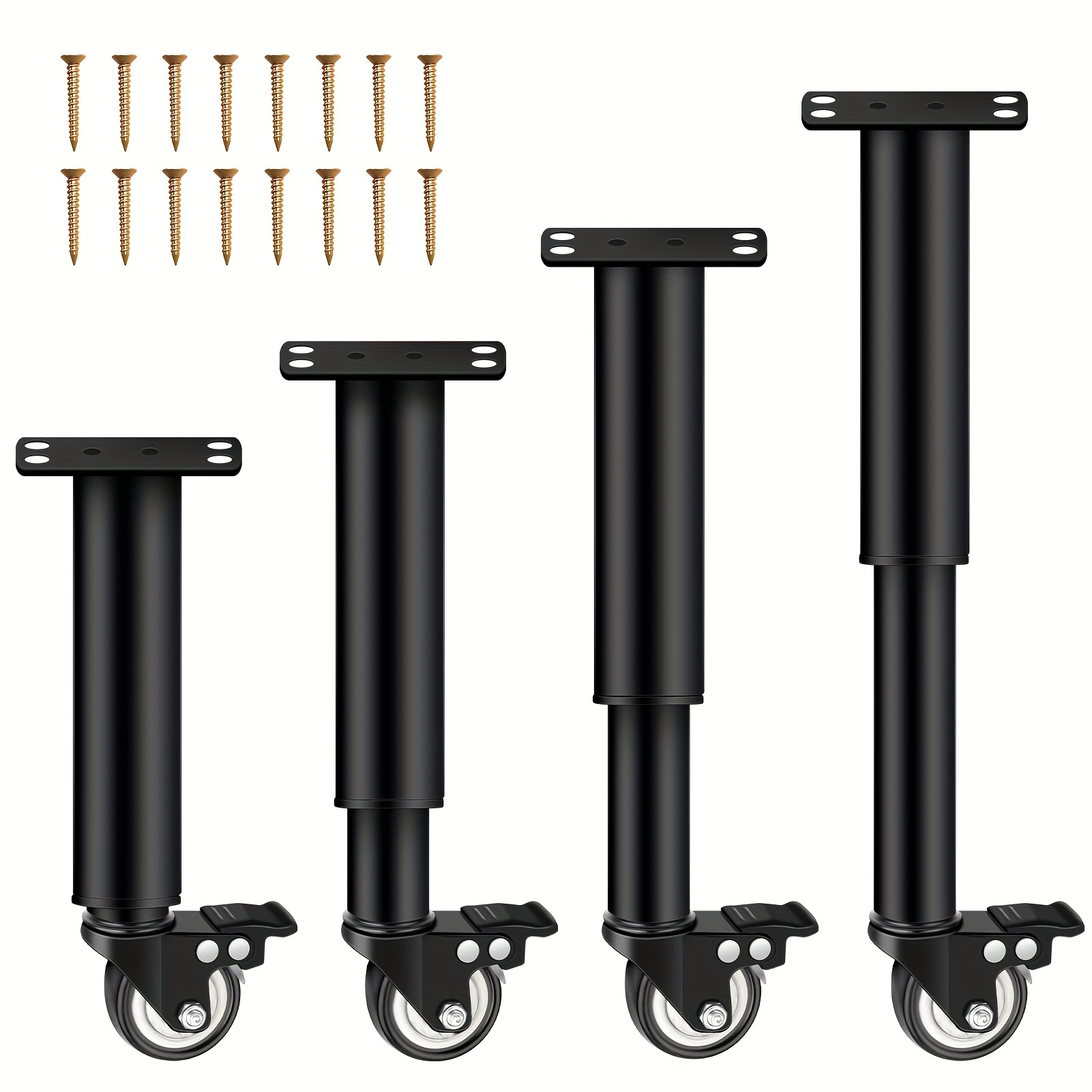 

7-12 Metal 2.36 For /sofa/bed/// Table- Duty Replacement Set Of 4