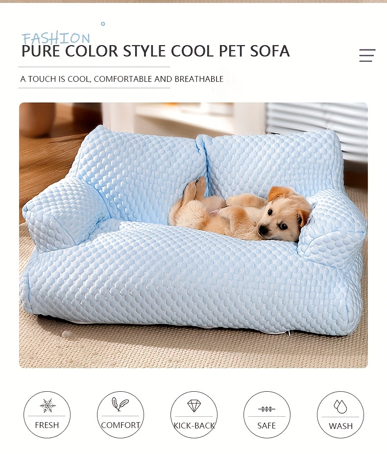 pet sofa nest spring and summer style cat bed Product details 2