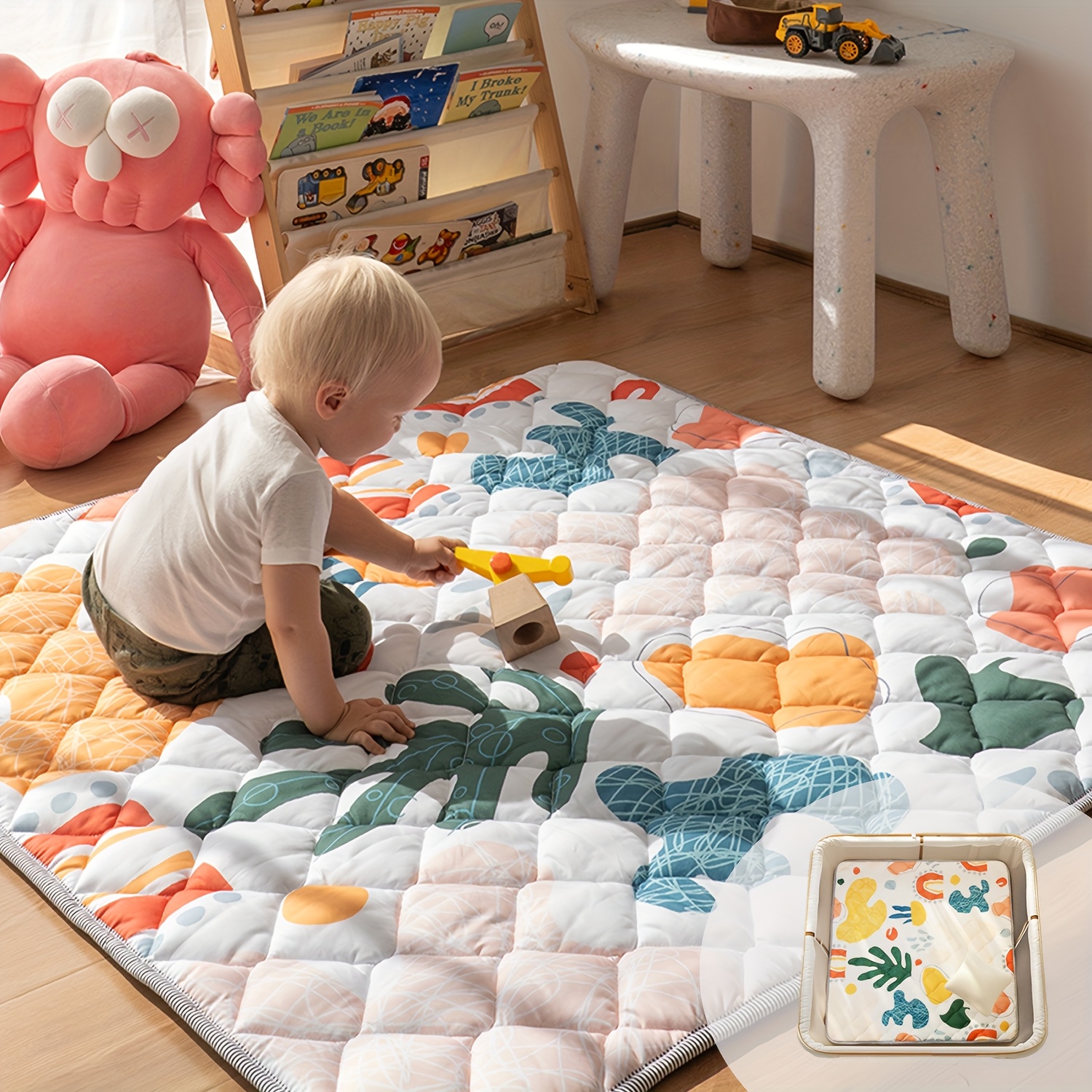 thickened foldable foam play mat suitable play Temu Canada