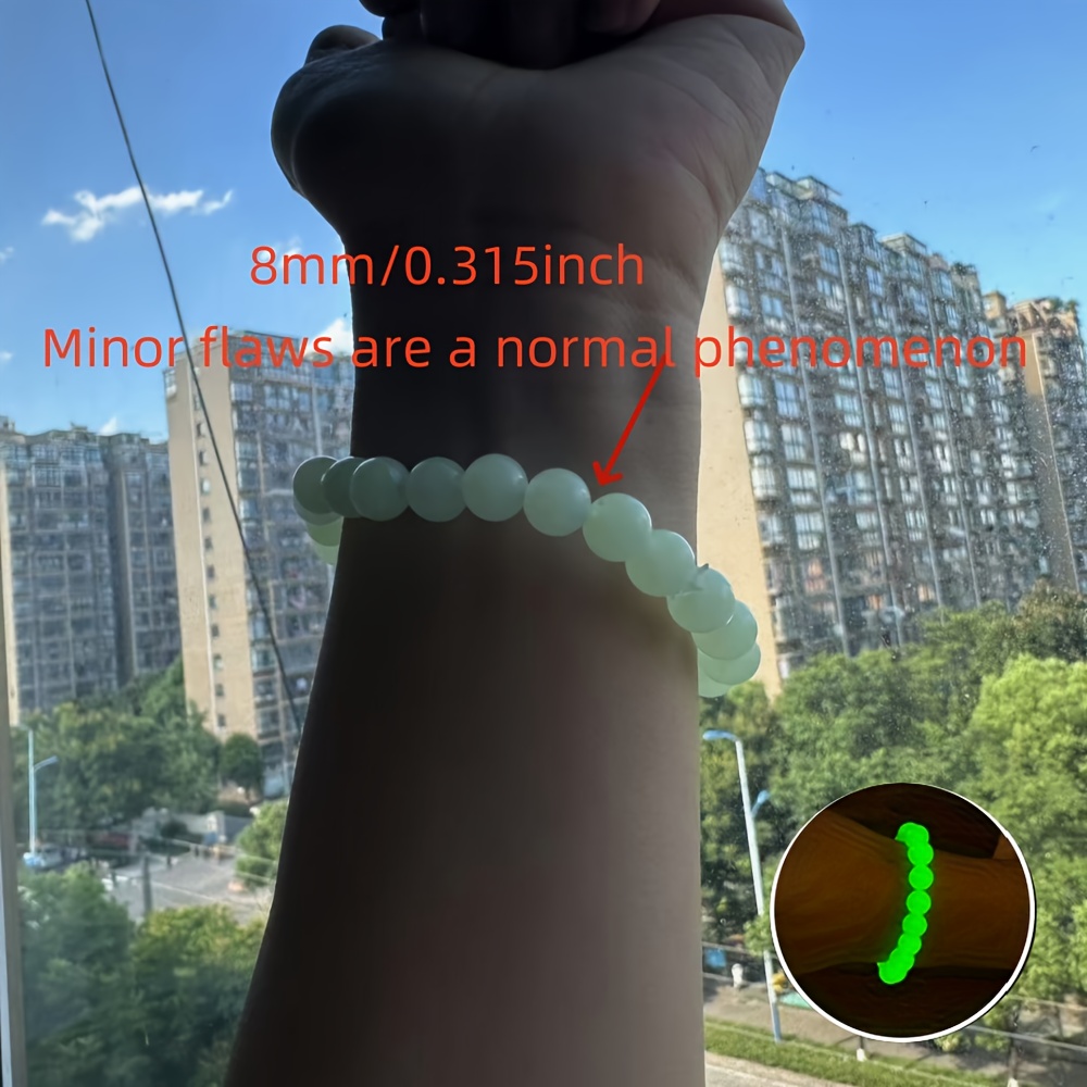 TEMU Braccialetto Elastico a con Perline per Coppie, Regalo di Ringraziamento e Apprezzamento Insegnante, Accessorio Casual Unisex per Feste | Stile