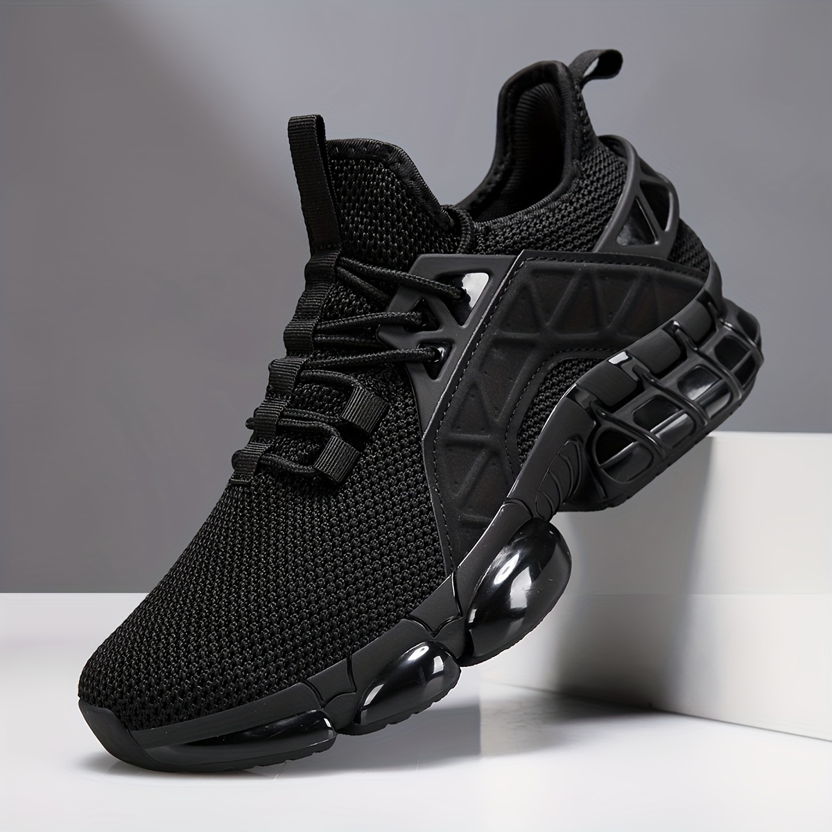 TEMU Herresko, Herre Casual Sneakers, Herre Utendørssneakers, Strikket Sko, Herre Mote Casual Lettvekt Sneakers, Unisex Casual Sneakers