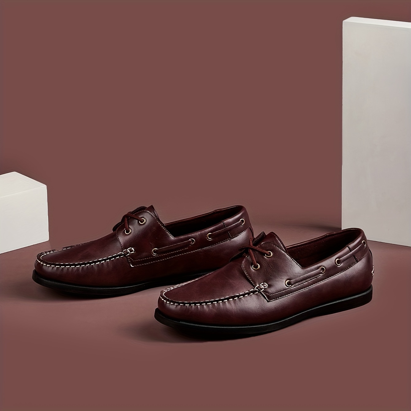 2025 New Gift Men's Ankle Strap Boat Shoes Loafers Business Casual Multi-Scene