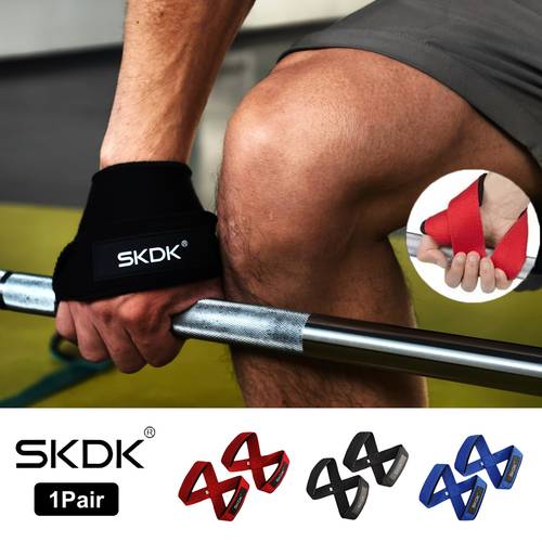 1 pair of fitness weightlifting wrist straps with palm covering weightlifting wrist straps suitable for fitness like heavyweight lifting grips dumbbells deadlifts unisex