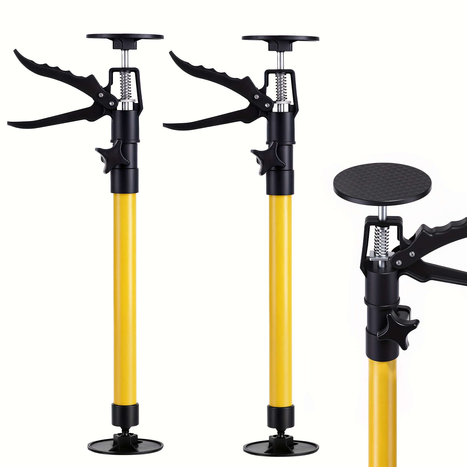 TEMU 2pcs Cabinet Support Rod, Support Rod, Adjustable Height 50-115cm, Single Column Support To 100kg, Stable And Durable, Adjustable Support Rod