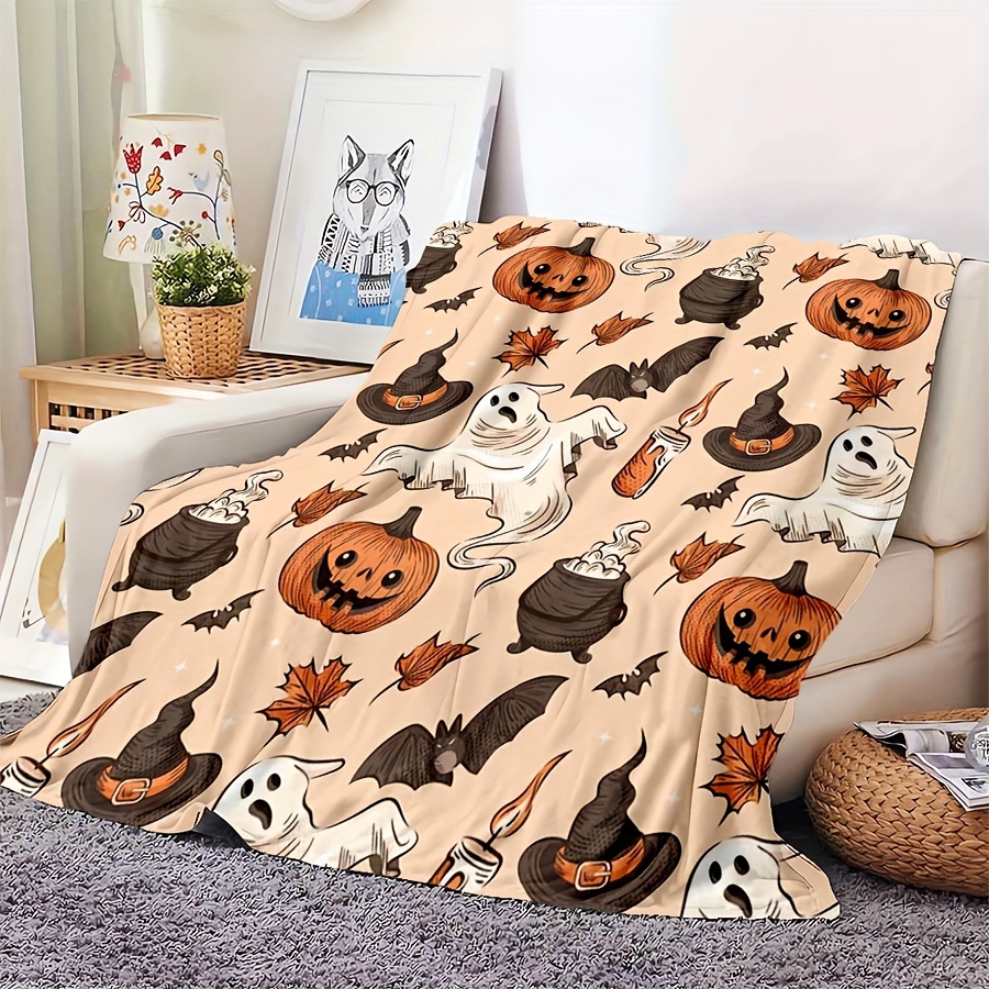 

Cartoon Flannel Throw Blanket - Super Soft, , Luxurious Comfort - Contemporary Style With , Knitted Weaving, Polyester, All - Bedroom, Living Room, Party Decor