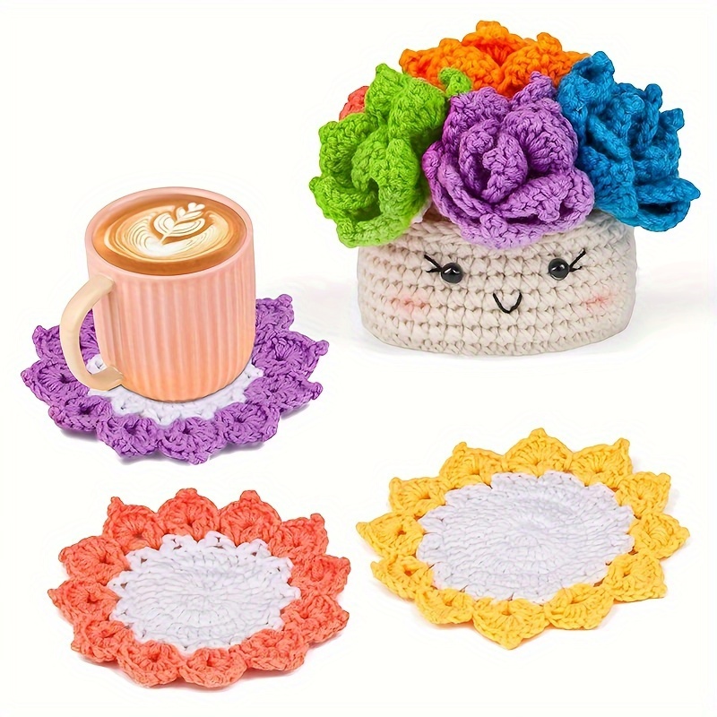 1set Kit Crochet Material Diseñado Principiantes Adecuado - Temu